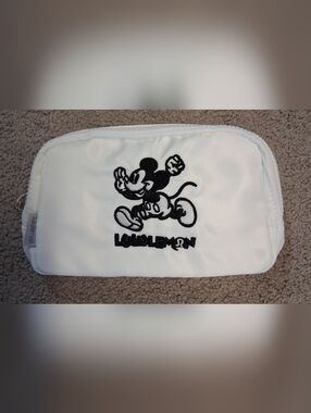 lululemon athletica X Disney Mickey  Mouse In Motion Belt Bag Pouch 1L